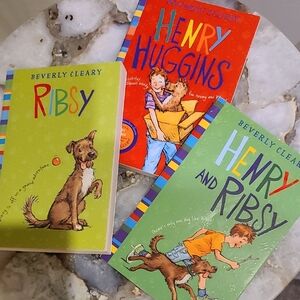 Beverly Cleary Book Set - Ribsy and Henry Huggins